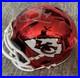 Sammy Watkins Signed Kansas City Chrome Mini Helmet With Chrome Visor