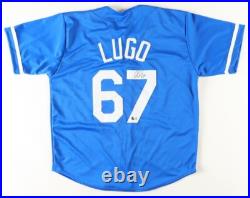 Seth Lugo Signed Kansas City Royals Jersey (Beckett) 2024 All Star Game Pitcher
