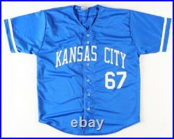 Seth Lugo Signed Kansas City Royals Jersey (Beckett) 2024 All Star Game Pitcher