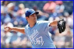 Seth Lugo Signed Kansas City Royals Jersey (Beckett) 2024 All Star Game Pitcher
