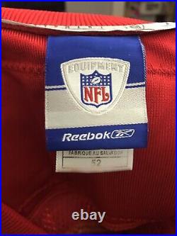 Signed Authentic Reebok Will Shields Kansas City Chiefs NFL Football Jersey 52
