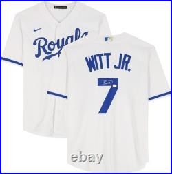 Signed Bobby Witt Jr. Kansas City Royals Signed Nike Replica Jersey