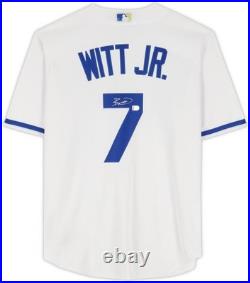 Signed Bobby Witt Jr. Kansas City Royals Signed Nike Replica Jersey