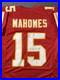 Signed Kansas City Chiefs Patrick Mahomes Autographed Jersey withCOA