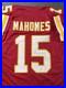 Signed Kansas City Chiefs Patrick Mahomes Autographed Jersey withCOA