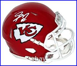 Skyy Moore Signed Autographed Kansas City Chiefs Speed Mini Helmet Beckett