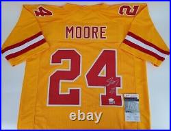 Skyy Moore Signed Kansas City Chiefs Jersey (JSA COA) 2022 2nd Round Draft Pk WR