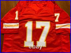 Steve DeBerg Signed AutographedCustom Kansas City Chiefs Jersey (SCHWARTZ COA)