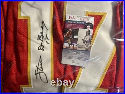 Steve DeBerg Signed Kansas City Chief Jersey (JSA COA)