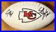 Steve Spagnuolo Signed Autographed Kansas City Chiefs Logo Football JSA COA