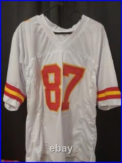 TRAVIS KELCE Signed Kansas City Chiefs Football Jersey With COA