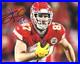 TRAVIS KELCE auto signed KANSAS CITY CHIEFS 8X10 PHOTO withCOA