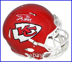 TYRANN MATHIEU SIGNED KANSAS CITY CHIEFS AUTHENTIC SPEED HELMET With HONEY BADGER