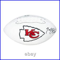Tamba Hali Signed Kansas City Chiefs Official NFL Team Logo Football (Beckett)