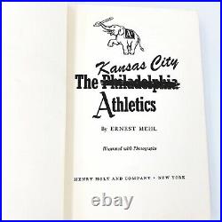 The Kansas City Athletics by Ernest Mehl 1956 Signed by Roger Maris