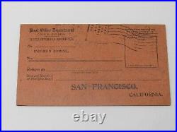 Theodore Roosevelt Kansas City Star Letterhead 1918 to Marin County Signed RARE