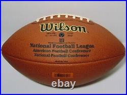 Tony Gonzalez Signed Autographed NFL Football With Coa Kansas City Chiefs Kc #88