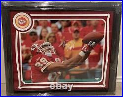 Tony Gonzalez Signed & Custom Framed Kansas City Chiefs 16x20 Photo JSA COA