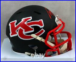 Tony Gonzalez Signed Kansas City Chiefs AMP Speed Mini Helmet Beckett W Auth