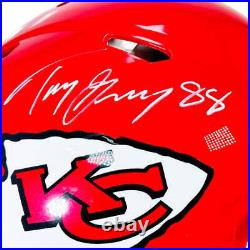 Tony Gonzalez Signed Kansas City Chiefs Authentic Speed Full-Size Football Helme
