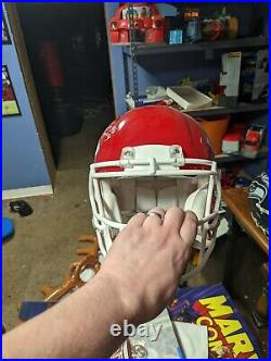 Tony Gonzalez Signed Kansas City Chiefs Speed Authentic Red NFL Helmet