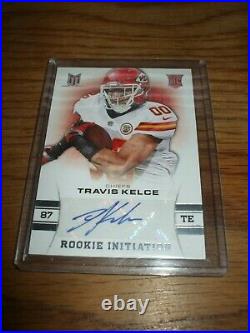 Travis Kelce 2013 Panini Momentum Rookie Auto #082/299 Kansas City Chiefs