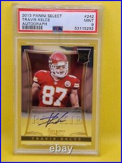 Travis Kelce Auto Rookie Card