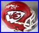 Travis Kelce / Autographed Kansas City Chiefs Riddell Speed Mini Helmet / COA