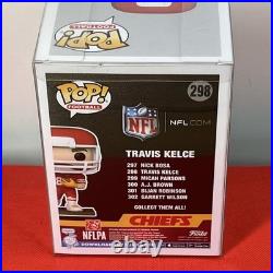 Travis Kelce Autographed Kansas City Signed Funko Pop #298 withCOA