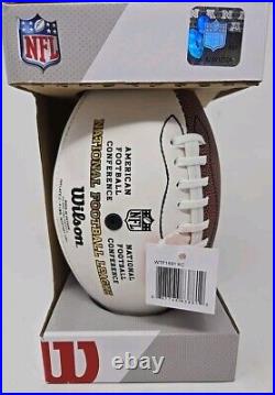 Travis Kelce Autographed Wilson Mini Football Kansas City Chiefs SEE DESCRIPTION