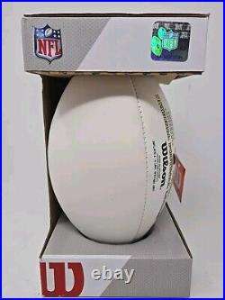 Travis Kelce Autographed Wilson Mini Football Kansas City Chiefs SEE DESCRIPTION