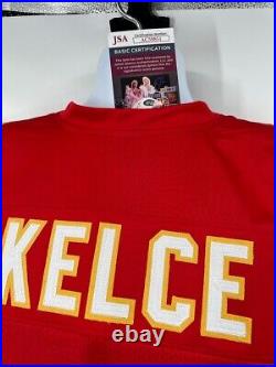 Travis Kelce Kansas City Chiefs Auto Autographed Signed Jersey JSA Certified