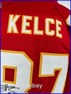 Travis Kelce Kansas City Chiefs Auto Autographed Signed Jersey JSA Certified