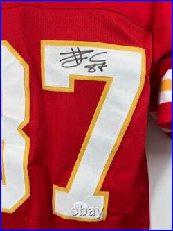 Travis Kelce Kansas City Chiefs Auto Autographed Signed Jersey JSA Certified