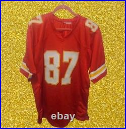 Travis Kelce Kansas City Chiefs Autographed Signed Jersey Size L with COA