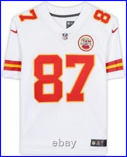 Travis Kelce Kansas City Chiefs Autographed White Nike Limited Jersey