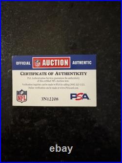 Travis Kelce Kansas City Chiefs MULTI Signed Super Bowl 59 Ball Carson Wentz