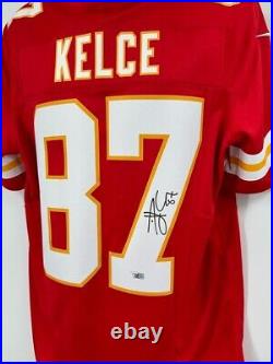 Travis Kelce Kansas City Chiefs Signed Autograph Nike Jersey Fanatics Certified