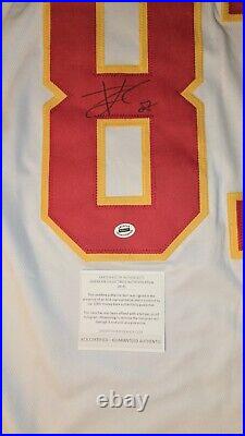 Travis Kelce Kansas City Chiefs Signed Jersey With COA