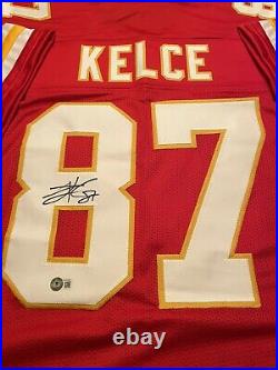 Travis Kelce Signed Autographed Jersey NFL Beckett BAS Kansas City Chiefs