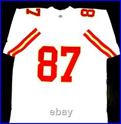 Travis Kelce Signed Autographed Kansas City Chiefs Custom Football Jersey COA