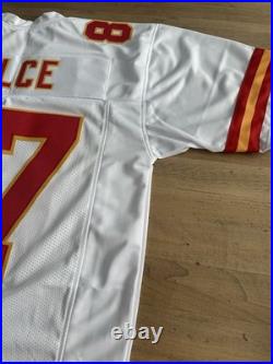 Travis Kelce Signed Autographed Kansas City Chiefs Custom Football Jersey COA