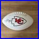 Travis Kelce Signed Autographed Logo Kansas City Chiefs Football withCOA