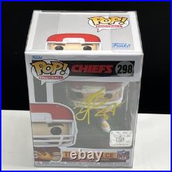 Travis Kelce Signed Funko Pop! Kansas City Chiefs #298 Signed COA Hologram
