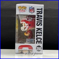 Travis Kelce Signed Funko Pop! Kansas City Chiefs #298 Signed COA Hologram