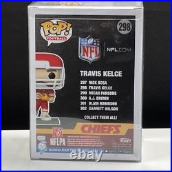 Travis Kelce Signed Funko Pop! Kansas City Chiefs #298 Signed COA Hologram