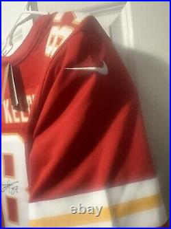 Travis Kelce Signed Kansas City Chiefs Jersey Nike Limited (Beckett)