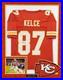 Travis Kelce Signed Kansas City Chiefs Jersey Ready to Frame