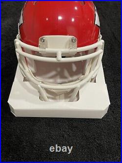 Travis Kelce Signed Kansas City Chiefs Mini Helmet COA