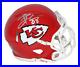 Travis Kelce Signed Kansas City Chiefs Mini Speed Football Helmet (Beckett)